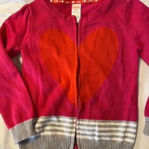 Gymboree Valentine’s Day sweater size 5/6